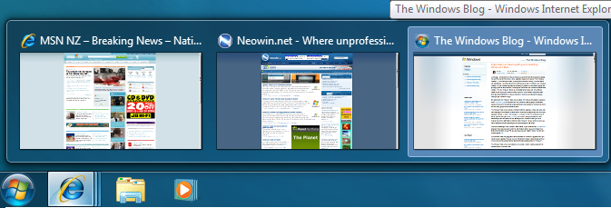 Рабочий стол Windows 7 скриншот